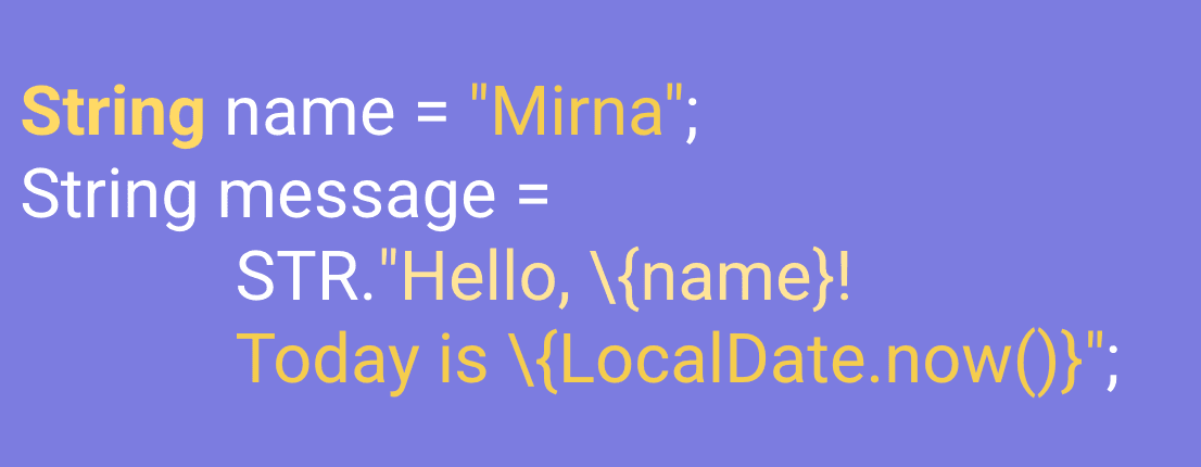 Modern Java Feature: String Templates (Preview)