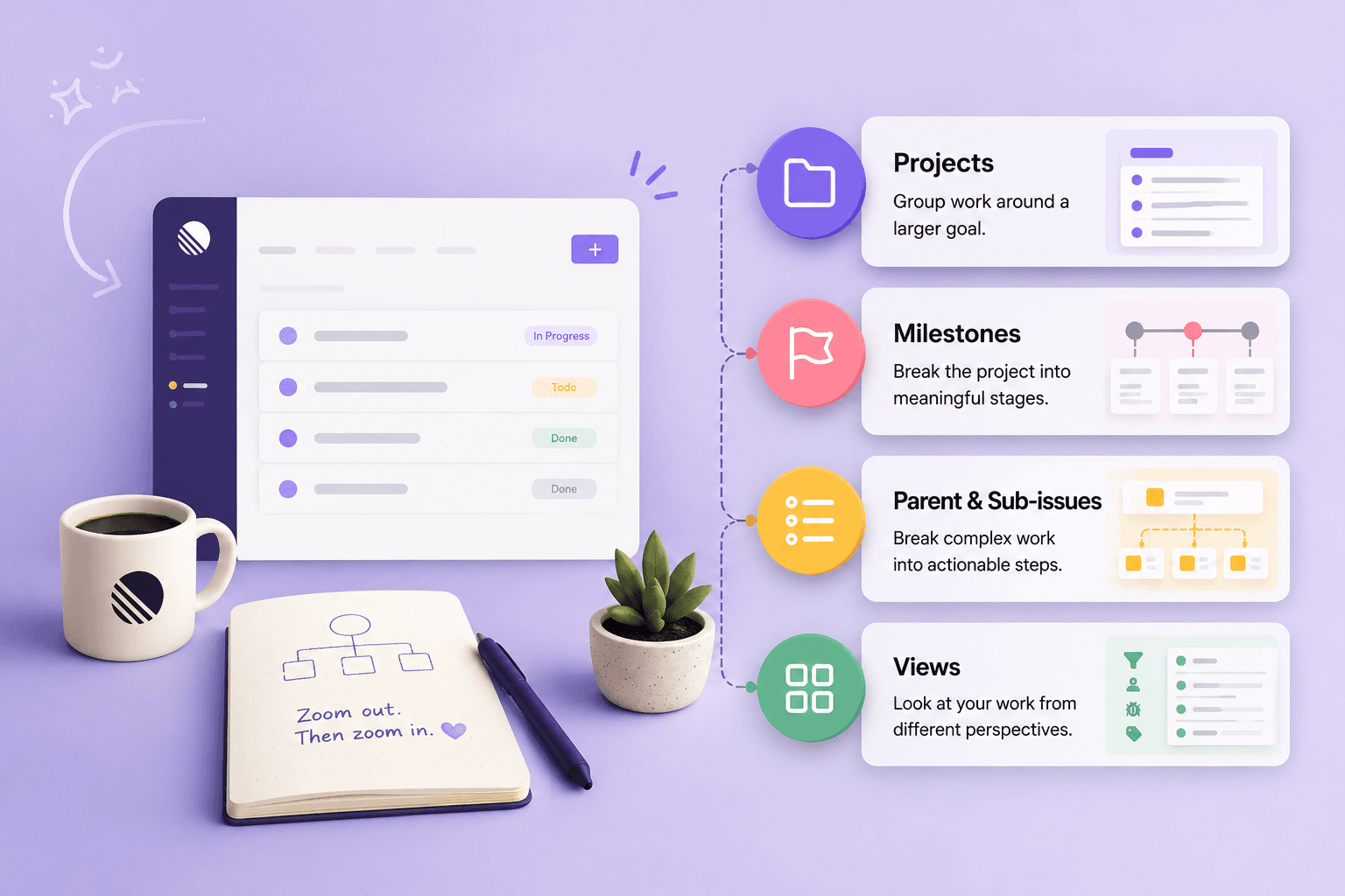 Beyond Issues: 4 Linear Features for Managing Projects More Effectively