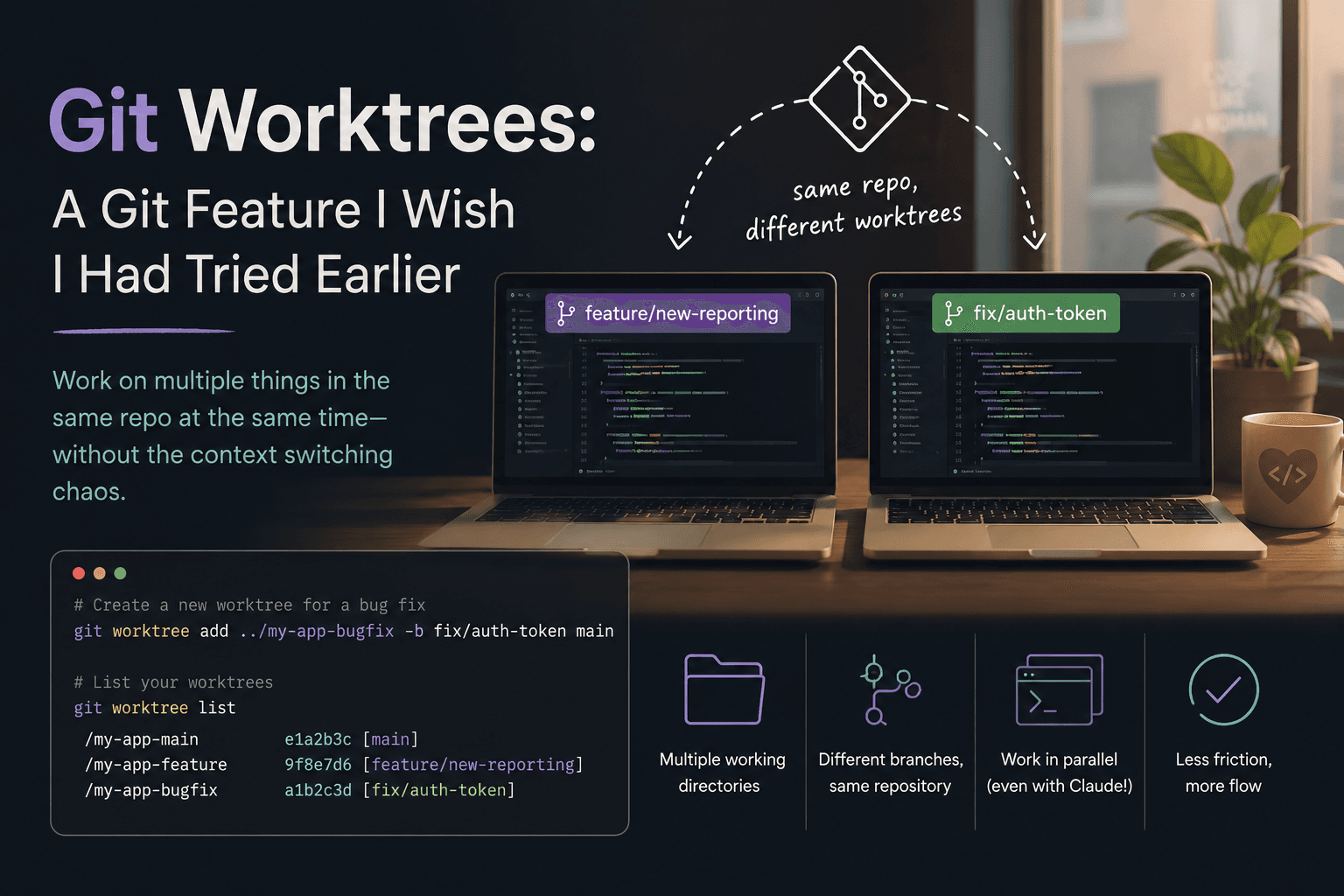 Git Worktrees: A Git Feature I Wish I Had Tried Earlier